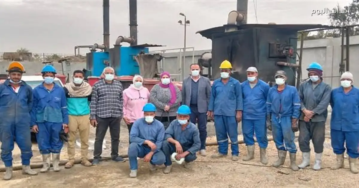 اجتماعات ميدانية في بني سويف لمتابعة التخلص الآمن من النفايات