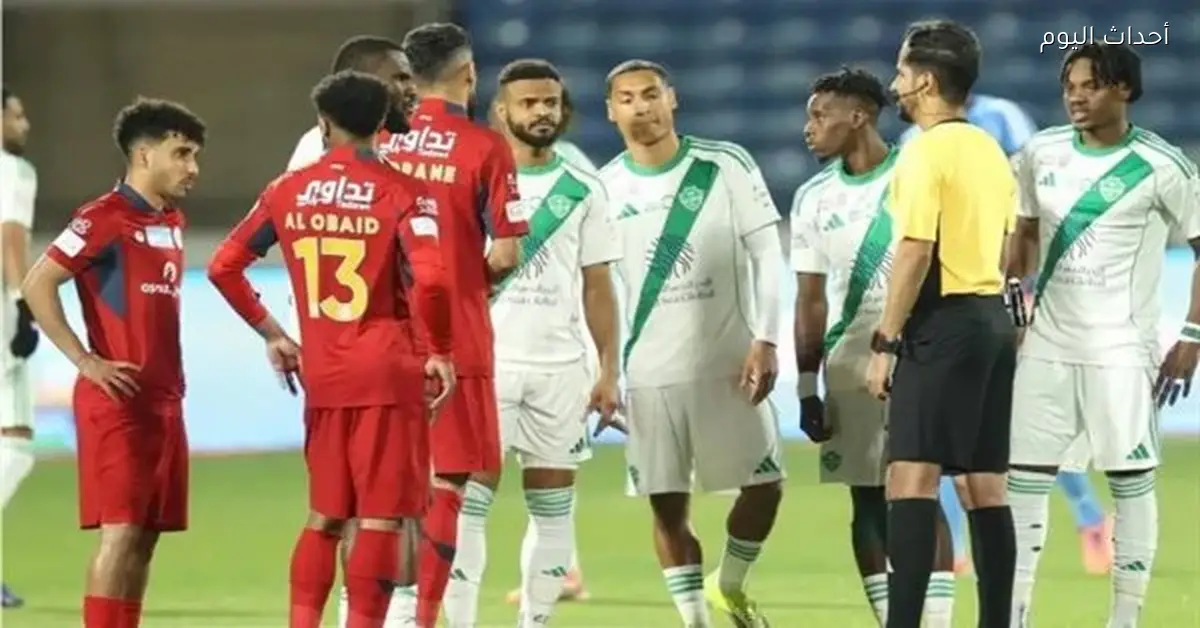 الأهلي يتفوق على الرياض بهدف في الشوط الثاني بالدوري السعودي