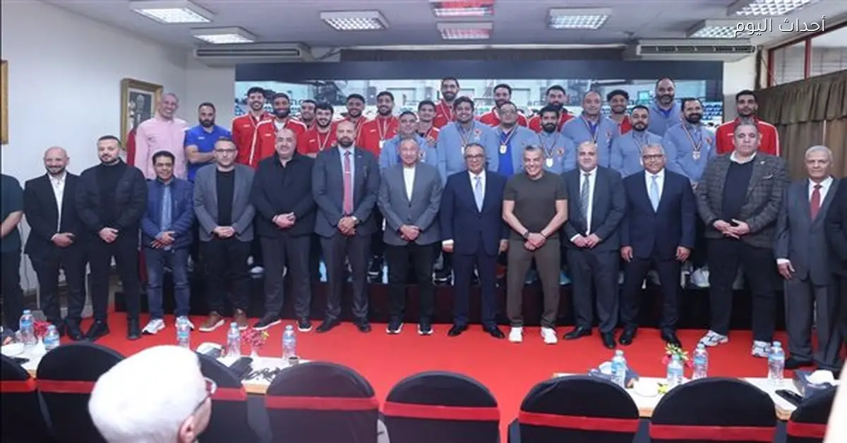 الأهلي يكرم أبطال دوري السلة من الرجال والشباب