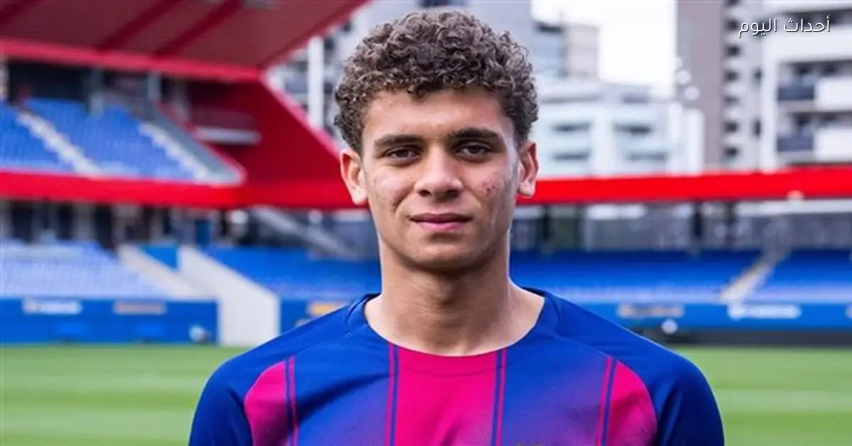 برشلونة يفعل عقد حمزة عبد الكريم رغم غيابه عن المباريات