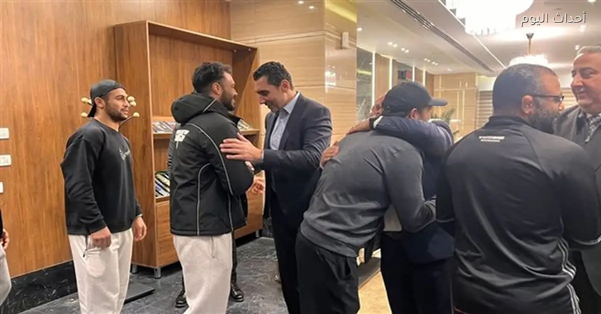 جوهر يستقبل منتخب المصارعة الرومانية بعد فوز مصطفي حسين بالميدالية الذهبية