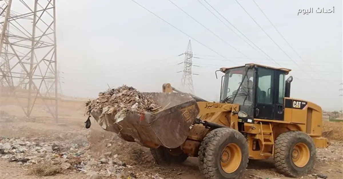 حملات نظافة مستمرة في منفلوط ترفع 200 طن من المخلفات