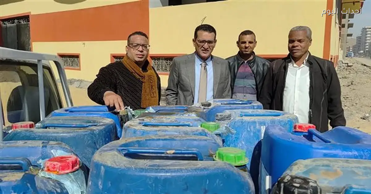 ضبط مصنع منظفات غير مرخص في الأقصر وحجز طن مواد كيميائية