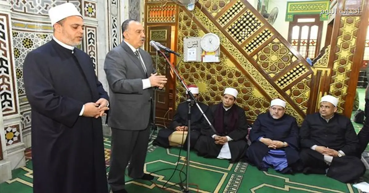 محافظ أسيوط يشارك احتفال الأوقاف بليلة النصف من شعبان