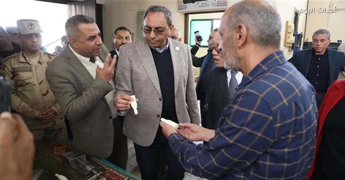 محافظ قنا والسفير الياباني يتفقدان الفنية الصناعية لبحث إنشاء مدرسة تكنولوجية