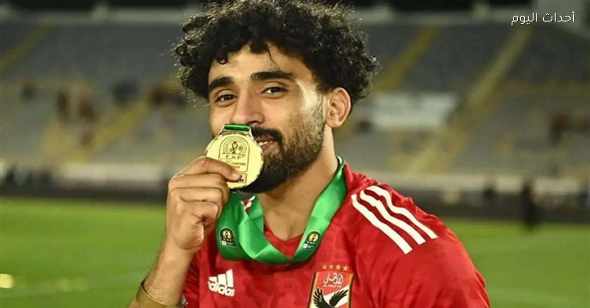 مروان عطية يتألق في مباراة الأهلي وسموحة بالدوري المصري
