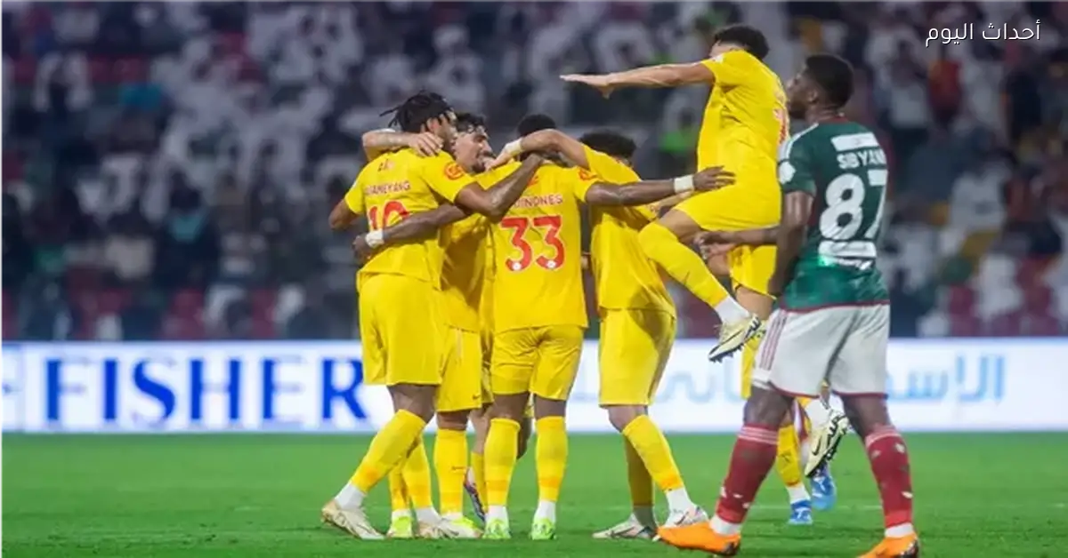 ملخص وأهداف الشوط الأول لمباراة القادسية والاتفاق في الدوري السعودي 2025-26