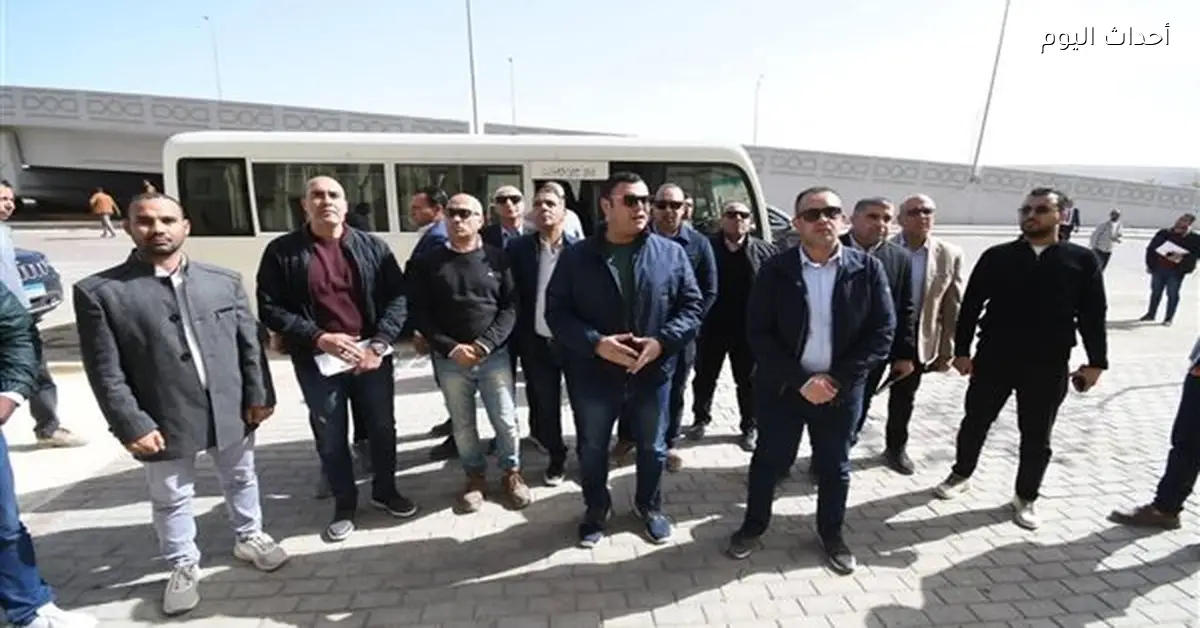 وزير الإسكان يزور مركز المؤتمرات والمعارض بالعلمين الجديدة