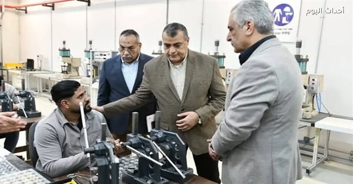 وزير الإنتاج الحربي: مصنع 300 الحربي أبرز القلاع الصناعية