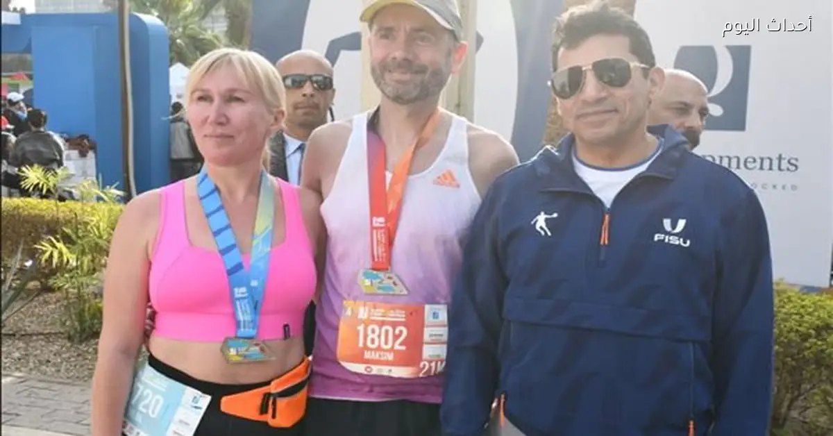 وزير الشباب والرياضة يفتتح ماراثون القاهرة الدولي في نسخته 12
