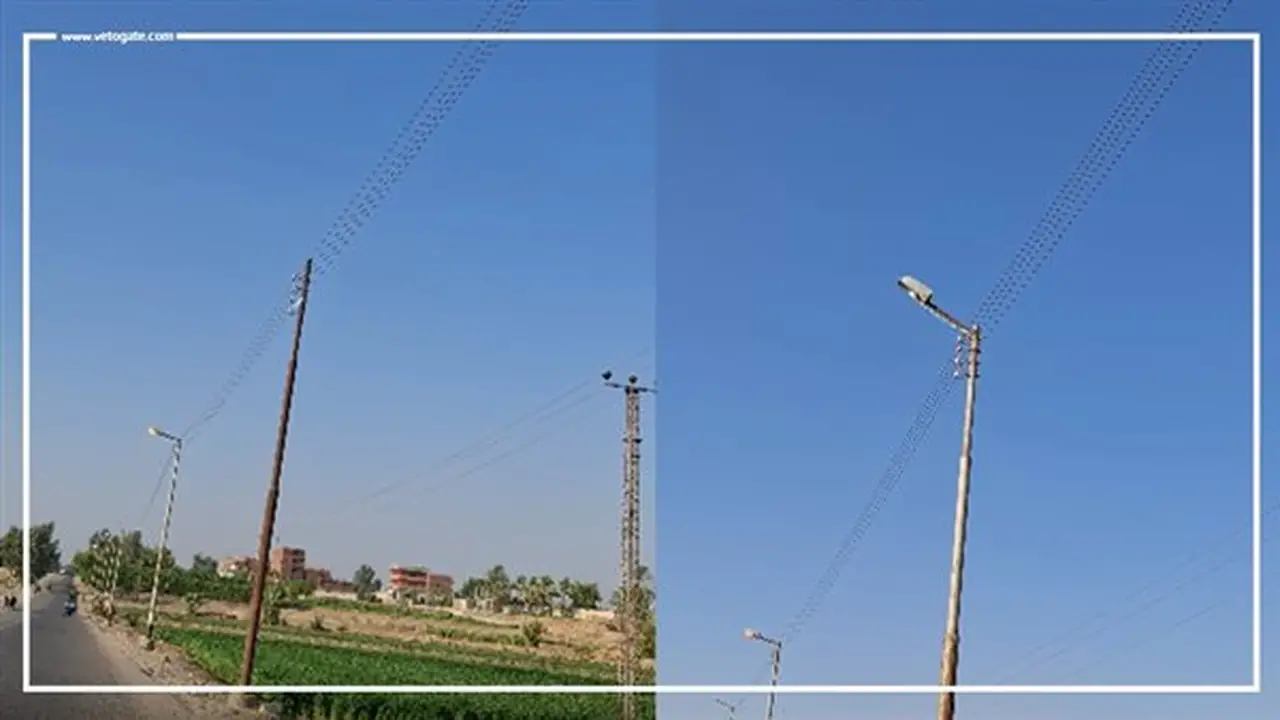 إنارة أعمدة الطريق الزراعي بقنا خلال النهار تثير استياء الأهالي (فيديو)