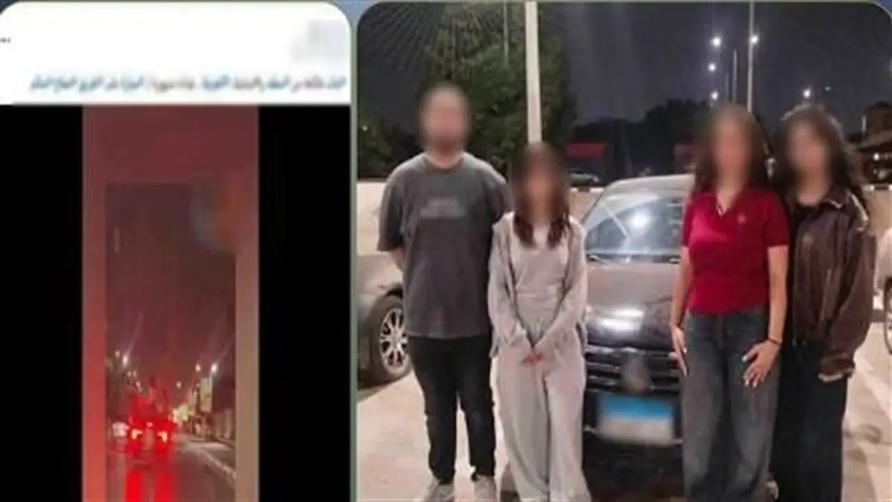 احتفال بنجاح ينتهي بحادث خطير: ضبط قائد سيارة سمح لفتيات بالجلوس خارج النوافذ في مصر الجديدة